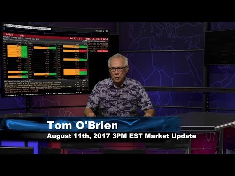 August 11th 3PM Stock Market Update by Tom O'Brien on TFNN