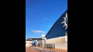 Sunbathing on deck: MSC Magnifica