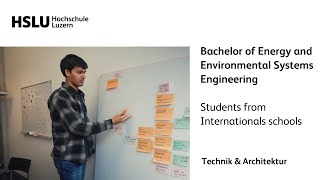 BSc Energy and Environmental System Engineering: Students from International Schools in Switzerland