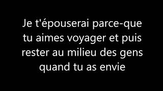 Eros Ramazzotti - Ti Sposerò Perché traduction française