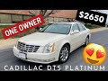 Affordable 2009 Cadillac DTS Platinum Pearl One Owner Elite Motor Cars Of Peabody MA Sold