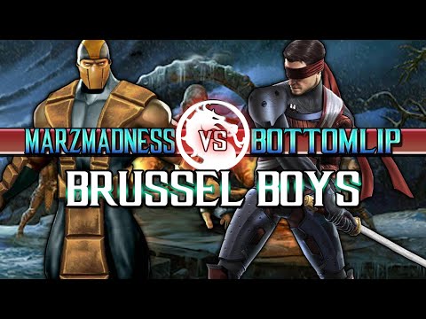 Mortal Kombat X: Marzmadness vs JayZsbottomlip FT10 (BRUSSEL BOY'S)