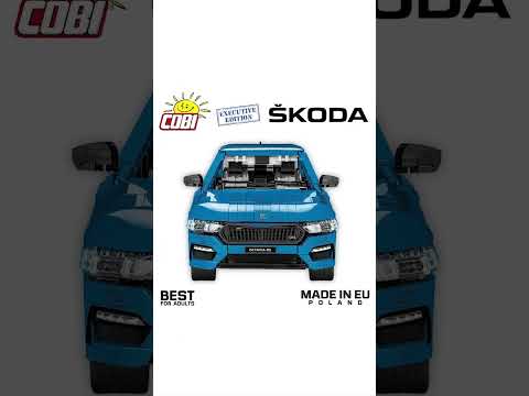 COBI-24343 AUTOMOBILIŲ MASTAS 1:12 Škoda Octavia Rs