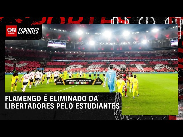 Muslera brilha nos pênaltis, e Estudiantes elimina Flamengo da Libertadores | LIVE CNN