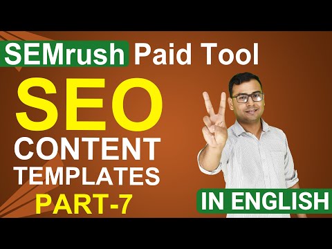 Part 1 SEMRush Tool Understanding the Keyword Analytics Research in English