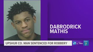 Upshur County man sentenced for robbery that took place in 2023