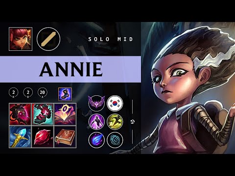 Annie Mid vs Syndra - KR Master Patch 26.01