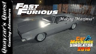 Car Mechanic Simulator 2018: Car Editor - "Making Maximus"