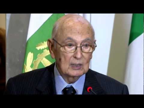 Intervento del Presidente Napolitano alla Scuola Superiore della Magistratura