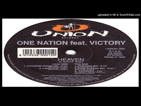 One Nation ‎feat. Victory – Heaven (Extended House Mix ‎– 1995)