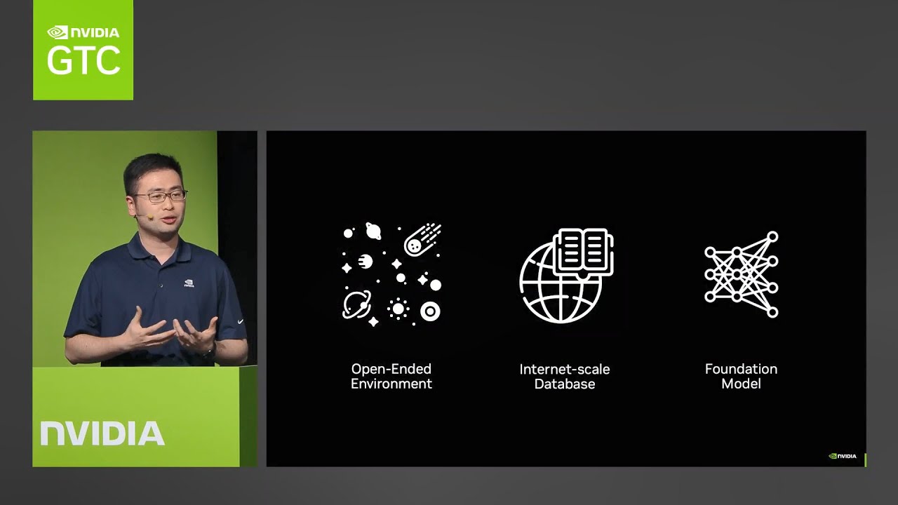 Generally Capable Agents in Open-Ended Worlds, Jim Fan, NVIDIA Lead of Embodied AI | NVIDIA GTC 2024