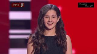 Anna. &#39;Let It Be&#39;. The Voice Kids Russia 2019.