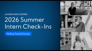 What It's Like to Be a Data Center Intern: Summer Internship Highlights