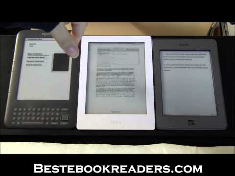 Kobo Aura HD vs. 6 inch No Light Kindles (Kindle Keyboard, Kindle Touch)