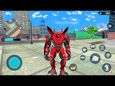 Mirage Multiple Transformation Jet Robot Car Game 2020 - Android Gameplay #39