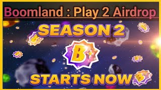 Boomland Play 2 Airdrop Season 2 | Overall Daily Task | Hunter on chain | DK4GAMING |