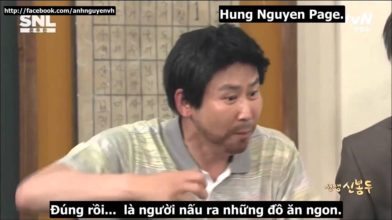 [Hung Nguyen Page} SNL KOREA Thầy giáo Đông Hiếp 2