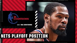 &#39;First Round EXIT!&#39; Jalen Rose thinks Nets&#39; Play-In position is insignificant | NBA Countdown