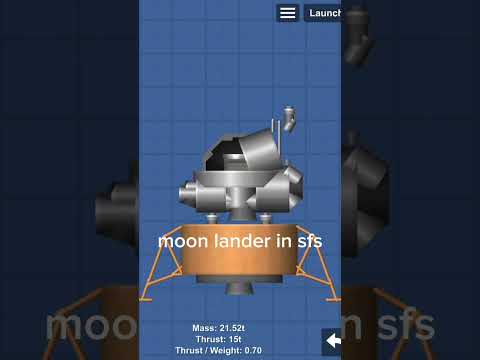 building the moon lander in sfs #games #sfs #space #timelapse #apollo