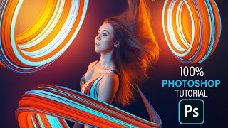 3D Abstract Photoshop Manipulation Tutorial