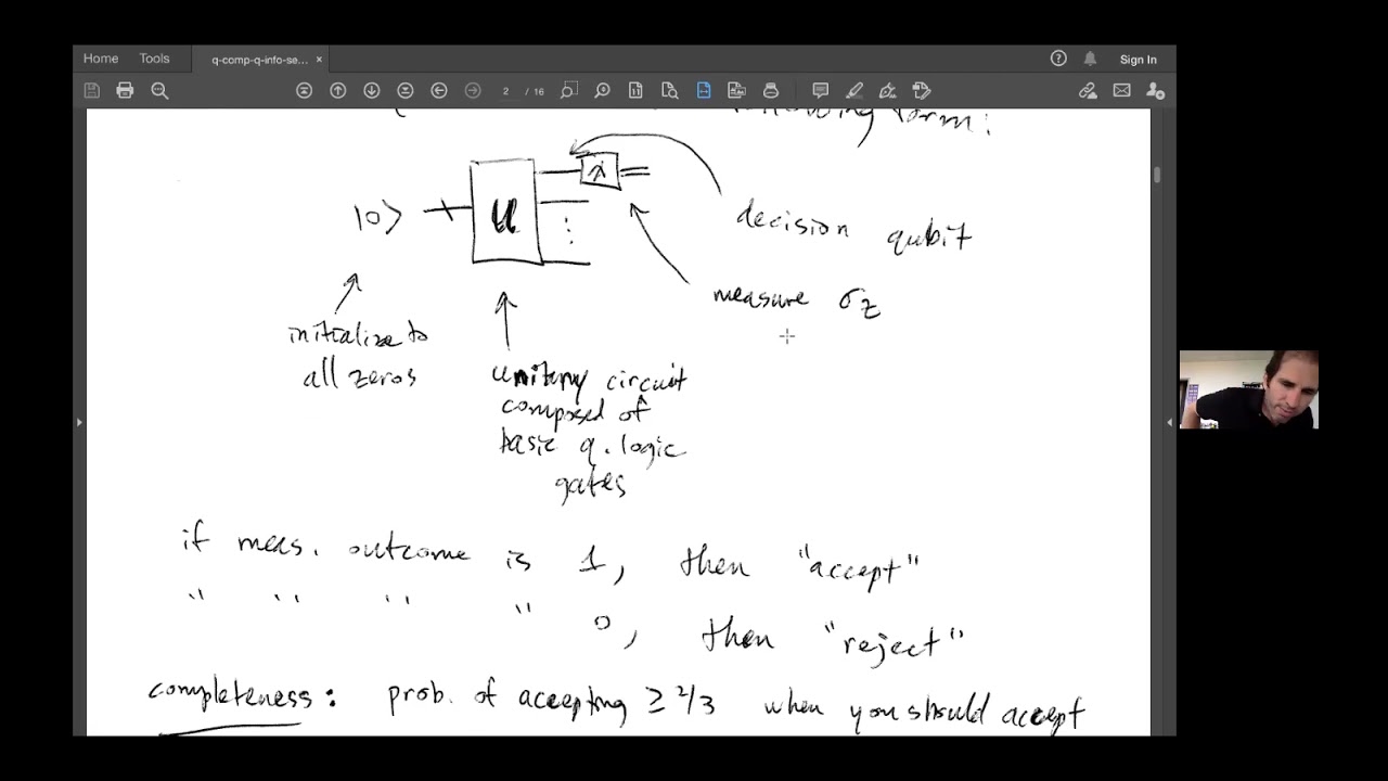 Mark Wilde - Applying Quantum Information-Theoretic Techniques to Quantum Computational Complexity