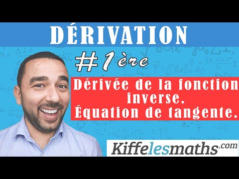 Fonction dérivée. Dérivée de la fonction inverse.