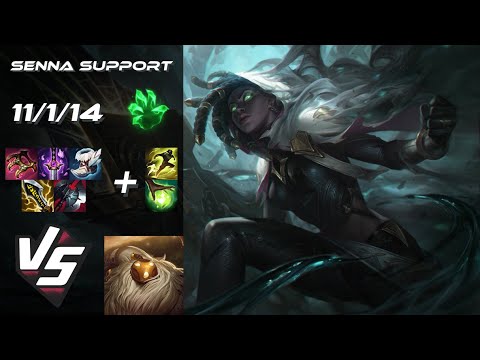 SUPPORT Senna vs Bard - EU Challenger Patch 25.S2.6