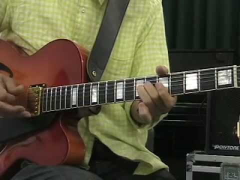 Takashi Nakamura  Jazz Guitar lesson Part 4  So What (D dorian & pentatonic )
