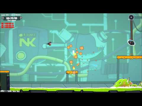 Splasher Speedrun Lvl 4 Platinum Medal - 1'23'11