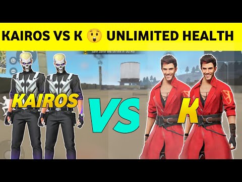 KAIROS VS K CHARACTER WHO WILL WIN ? KAIROS ABILITY TEST VS K ABILITY TEST 