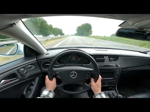2006 Mercedes-Benz CLS 500 V8 306 Hp POV Test Drive | Drive Wave