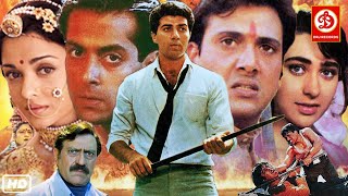 Sunny Deol, Salman Khan & Govinda Bollywood Superhit Action Movie | Karishma Kapoor | Hindi Movies