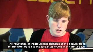Civil War in Spain - 75th Anniversary of the International Brigades
