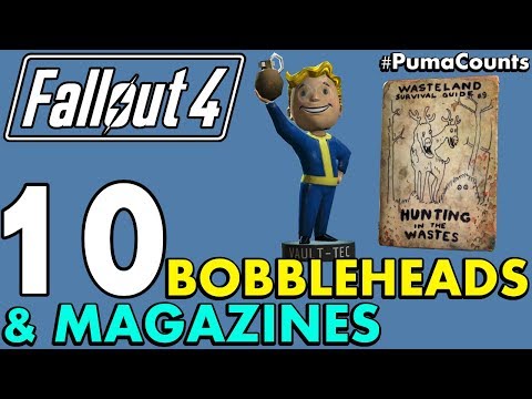 Top 10 Best Bobbleheads and Perk Magazines in Fallout 4 (With Locations) 