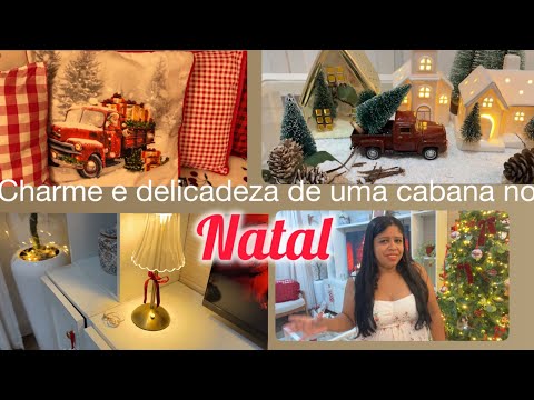 A decoração mais linda e charmosa de Natal, que já fiz na sala