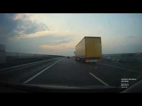M15 motorway in hungary from Mosonmagyarovar to Rajka Slovak Borders / M15 rýchlostná cesta Maďarsko