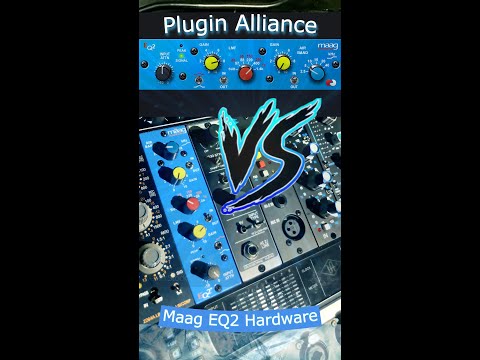 Unbiased Review : Maag EQ2 vs Plugin Alliance Maag EQ2 plugin.