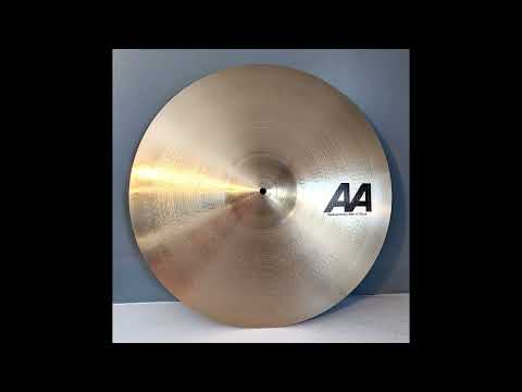Sabian AA Medium Heavy Ride Cymbal. 3102 grams. Natural Finish.