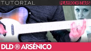 Como tocar ARSÉNICO en guitarra - DLD ⭐️ TUTORIAL + TAB