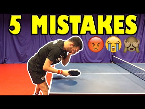 These 5 Mistakes Make You An Average Table Tennis Player thumbnail