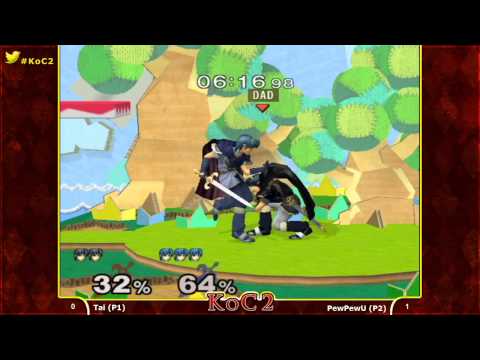 Kings of Cali 2 - Tai (Marth) Vs. PewPewU (Marth) - Bracket