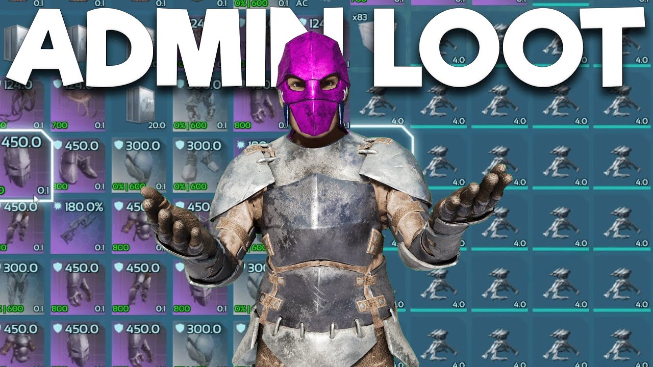 We Found An ARK ADMIN BODY Full Of The Best Loot In ARK PVP