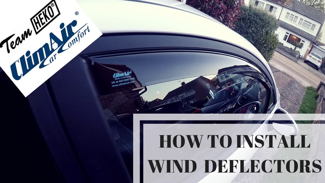 Watch video How to install Wind Deflectors - Climair / Heko - Fiesta ST180 Now How to install Wind Deflectors - Climair / Heko - Fiesta ST180