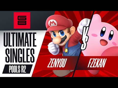 Zenyou vs Fzekan - Pools R2 Ultimate Singles - Genesis 8 | Mario vs Kirby