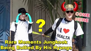 Rare Moments Jungkook Being Bullied By His Hyungs