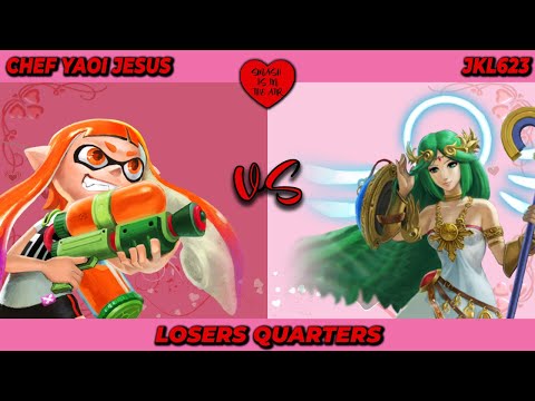 Chef Yaoi Jesus (Inkling) vs WEIRD | JKL623 (Palutena) - Smash is in the Air Losers Quarters