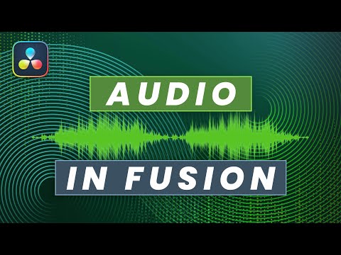 How to get Audio from your timeline in the Fusion Page