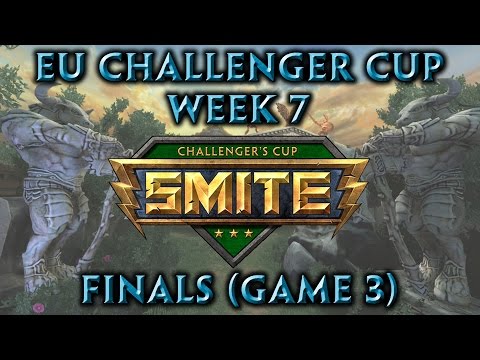 Smite Challenger Cup EU Week 7 - Finals (Game 3)