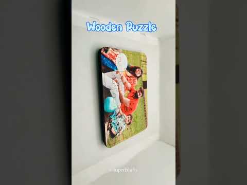 MDF Sublimation Printable Wooden Puzzle A4 Size