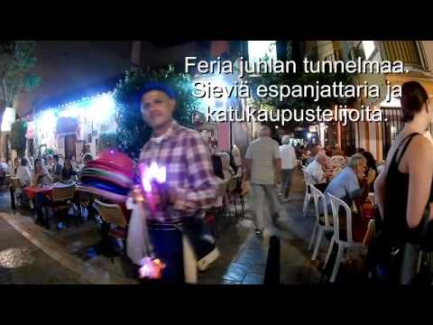 Yleiskuva feria juhlan vietosta Fuengirolassa